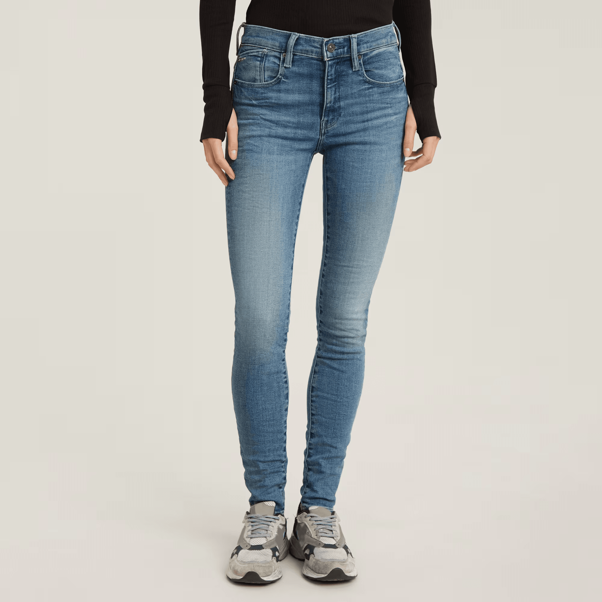 Lhana Skinny Jeans in Sun Faded Niagara