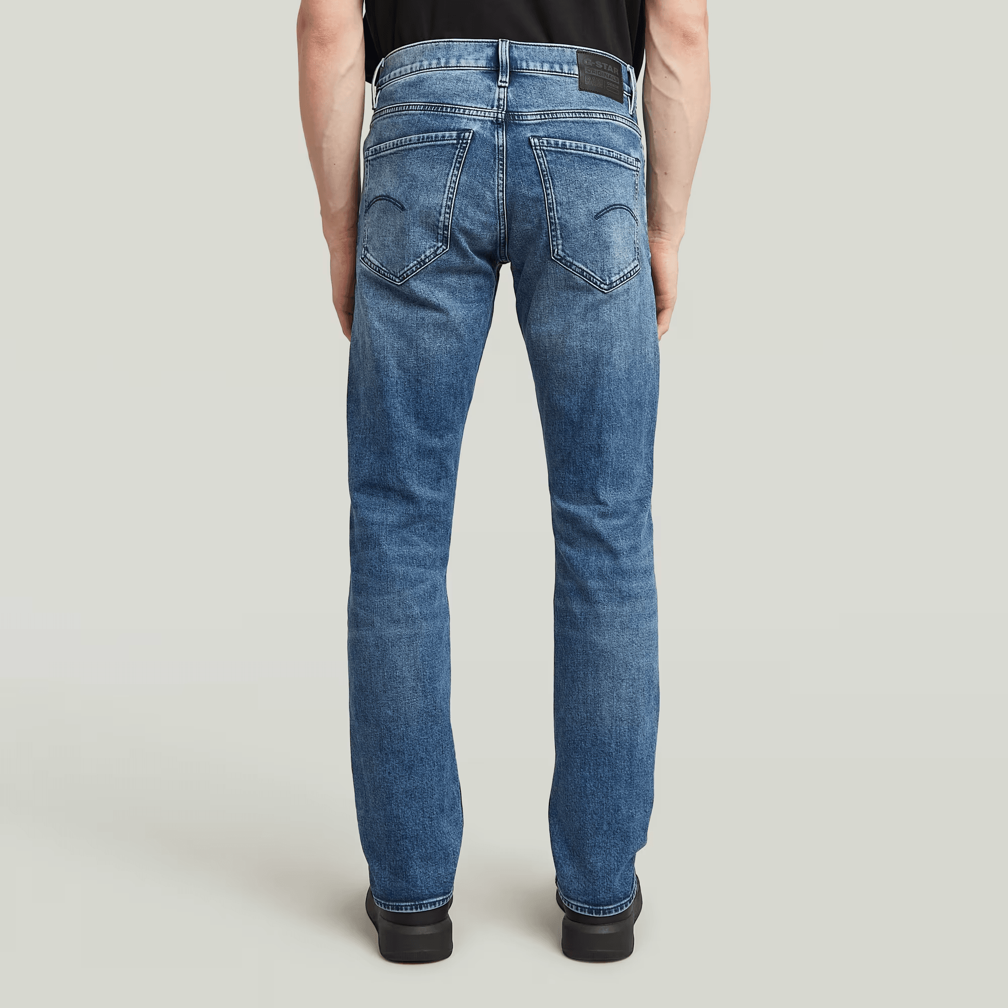 Mosa Straight Jeans in Faded Cascade