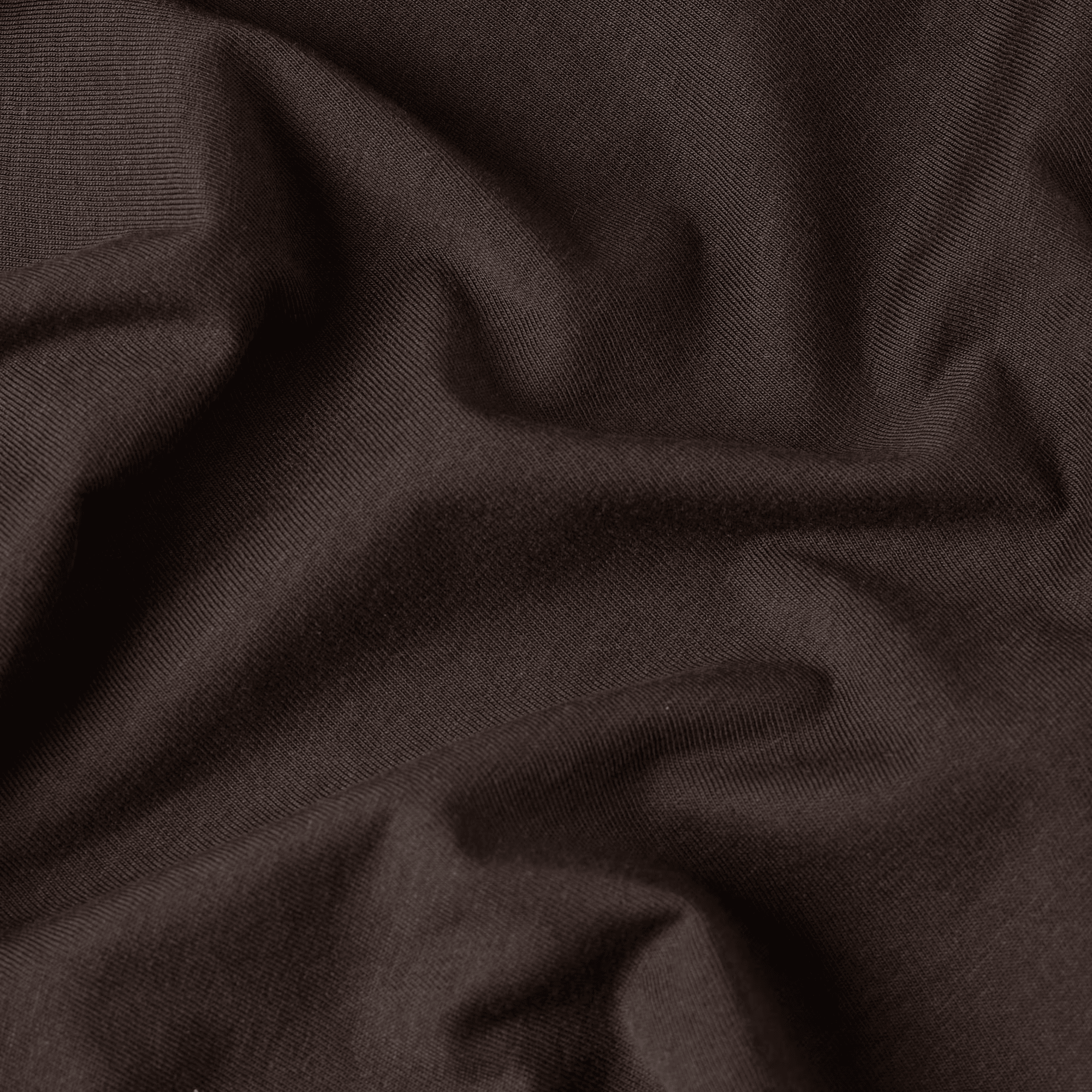 Shiny Print Loose Top in Chocolate Plum