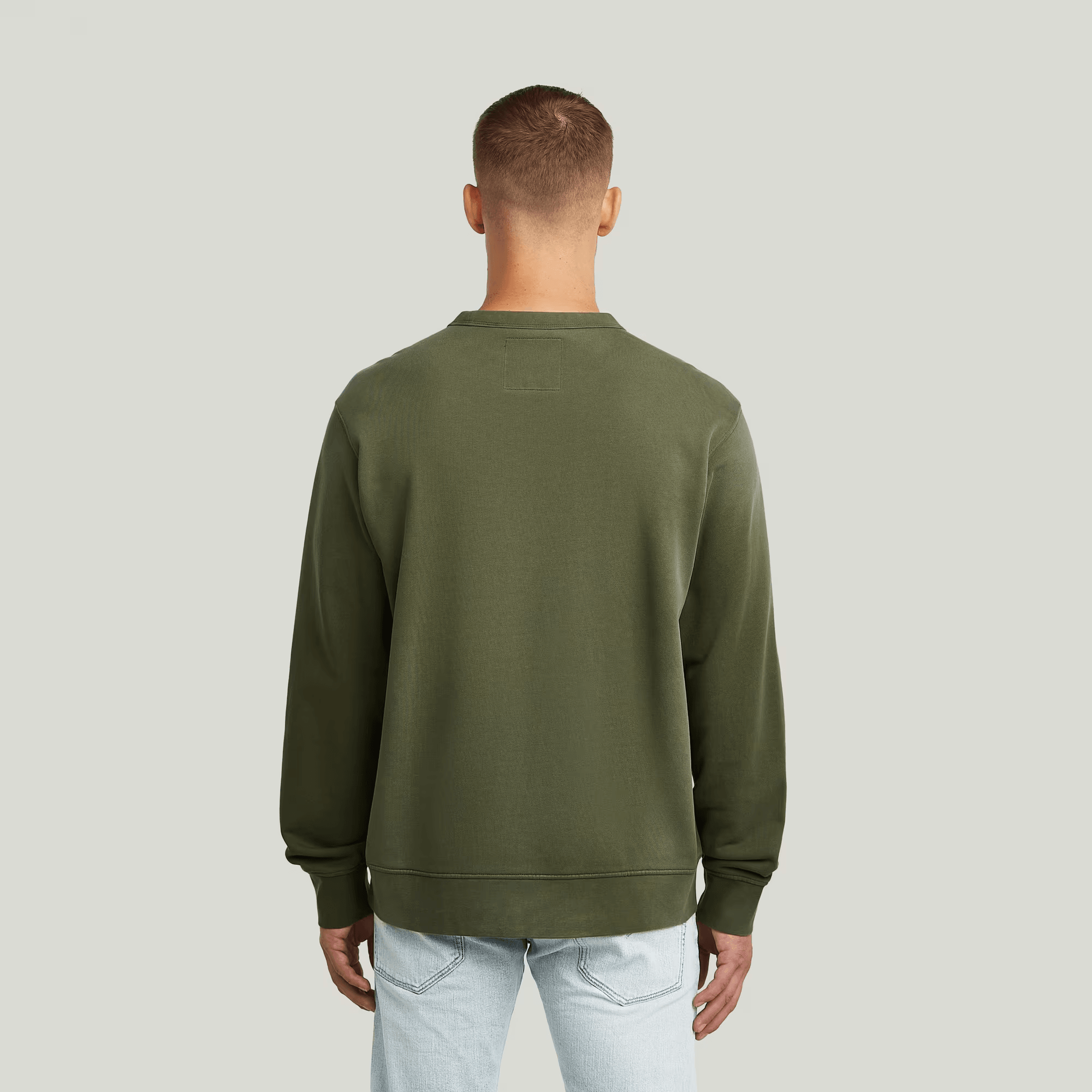 Sunfaded Sweater in Shadow Olive - Milu James St