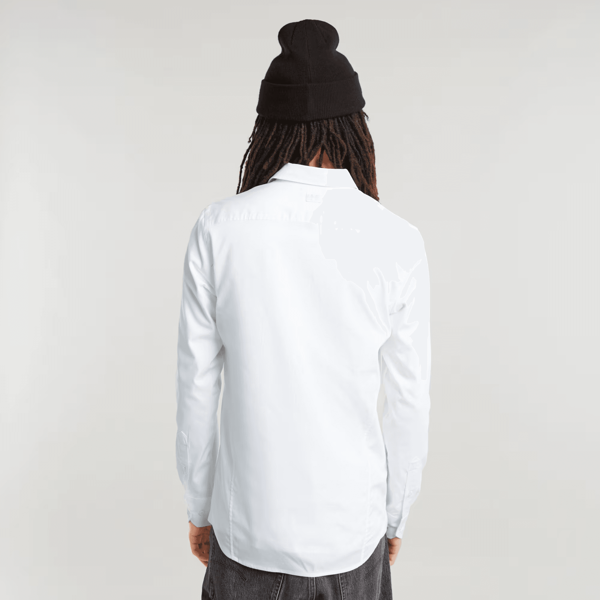 Uniform Slim Shirt in White