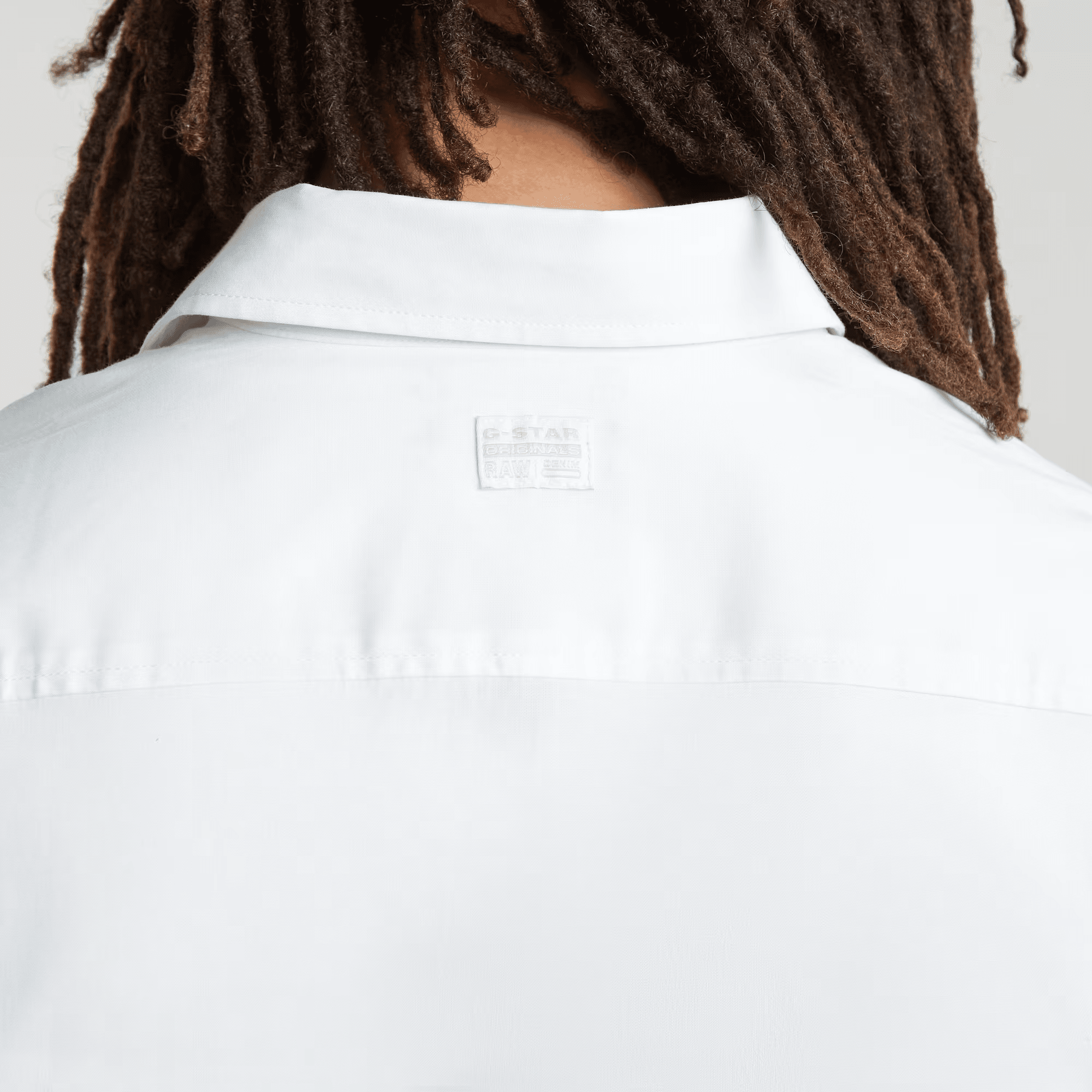 Uniform Slim Shirt in White