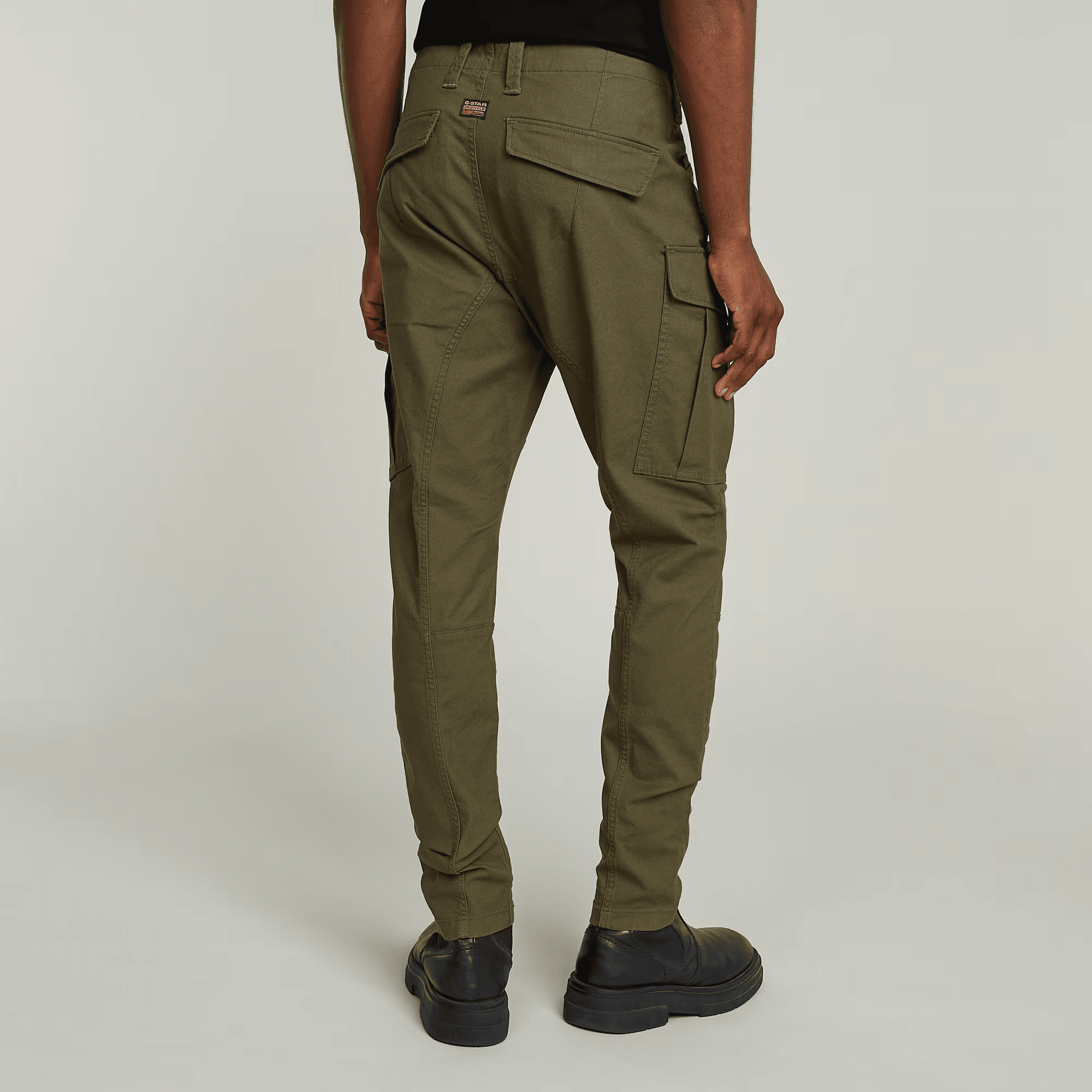 Zip Pocket 3D Skinny Cargo Pants 2.0 in Shadow Olive