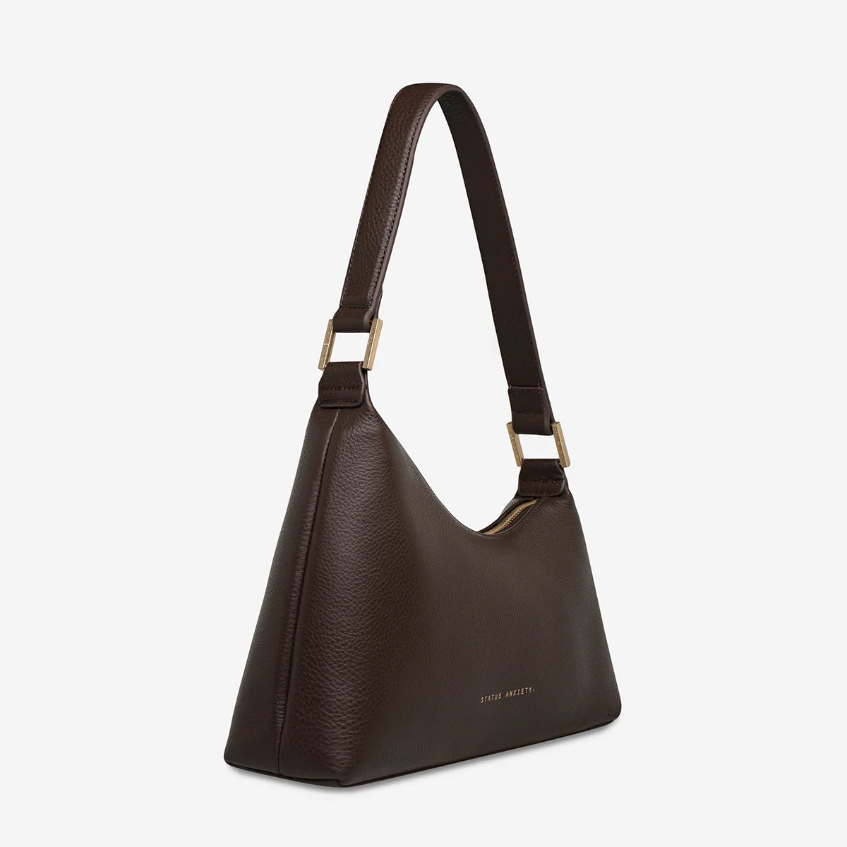 Reverie Bag in Cocoa/Brushed Gold - Milu James St