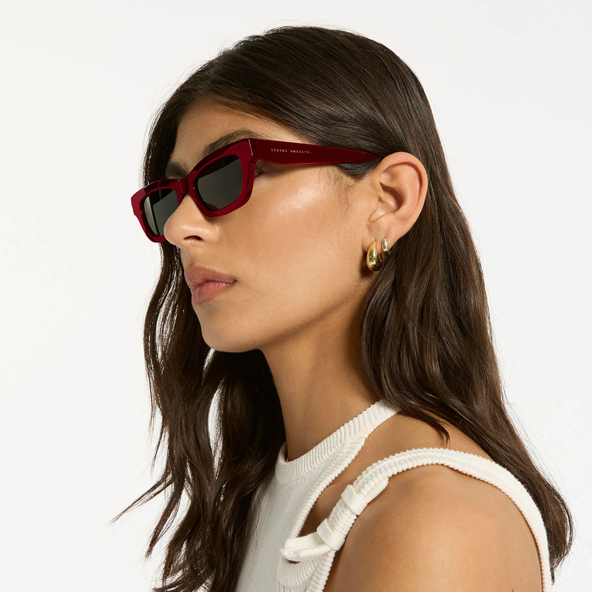 Levity Sunglasses in Cherry