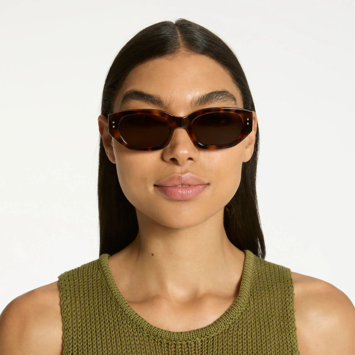 Luna Sunglasses in Brown Tort - Milu James St