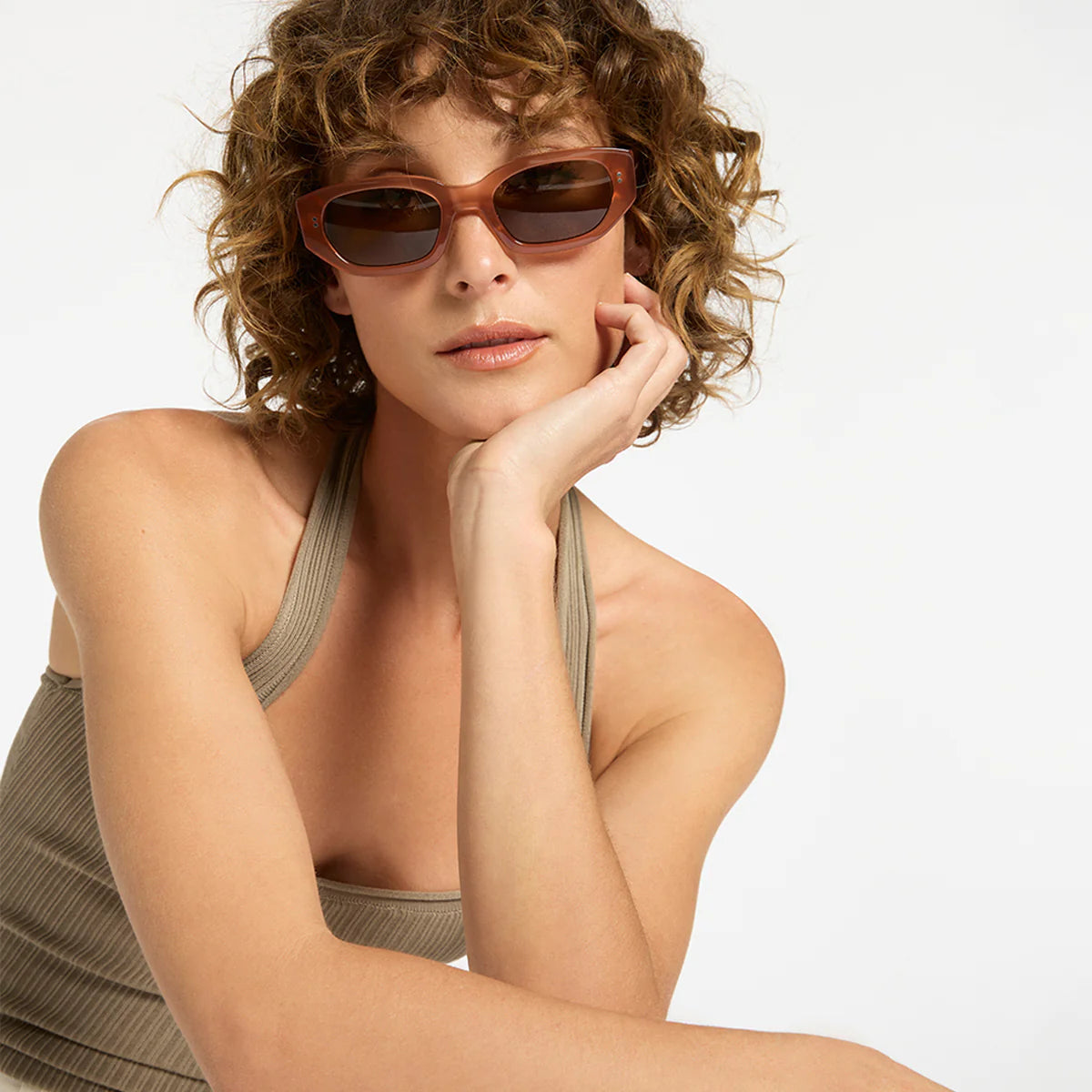 Luna Sunglasses in Rose