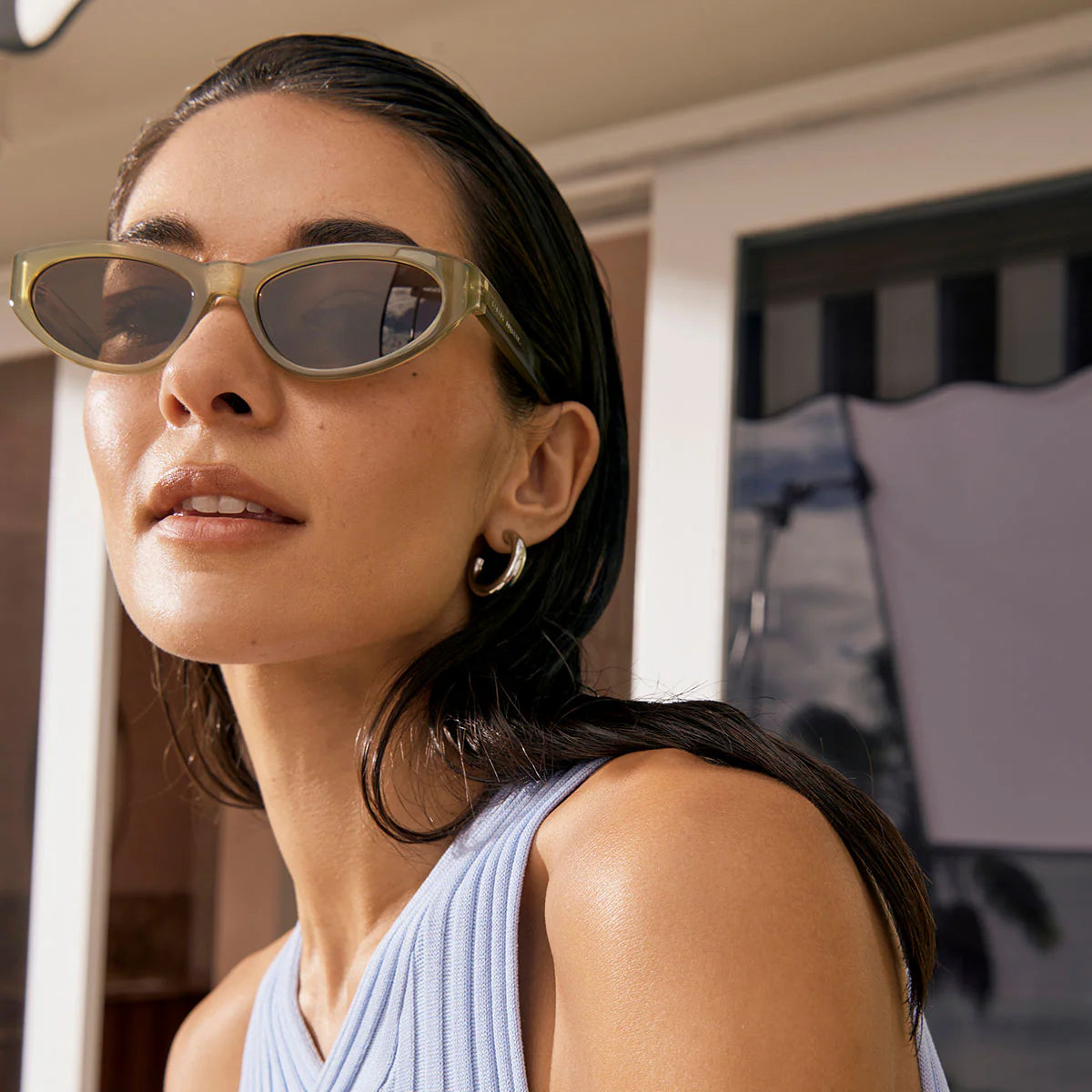 Mindless Sunglasses in Pear