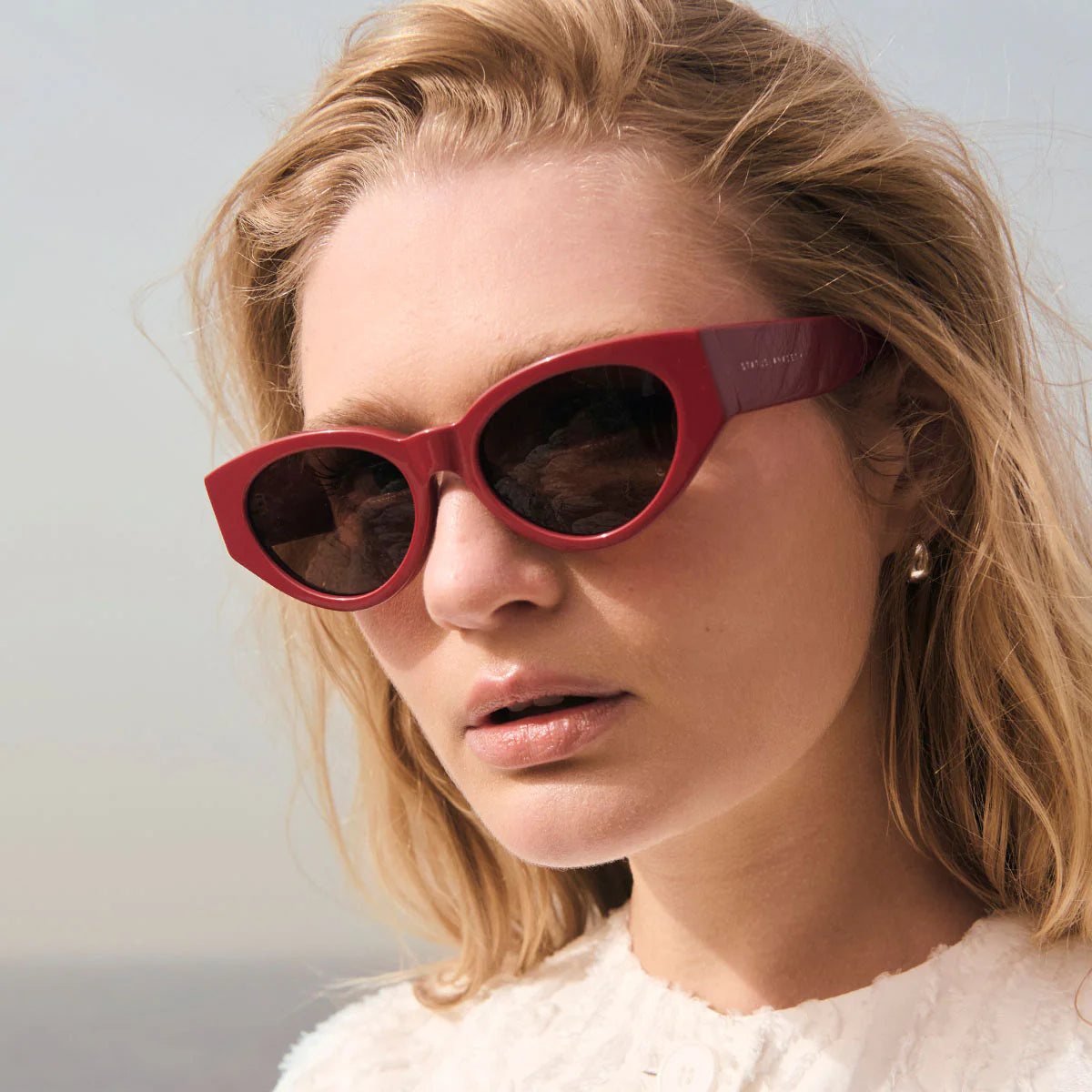 Visceral Sunglasses in Cherry
