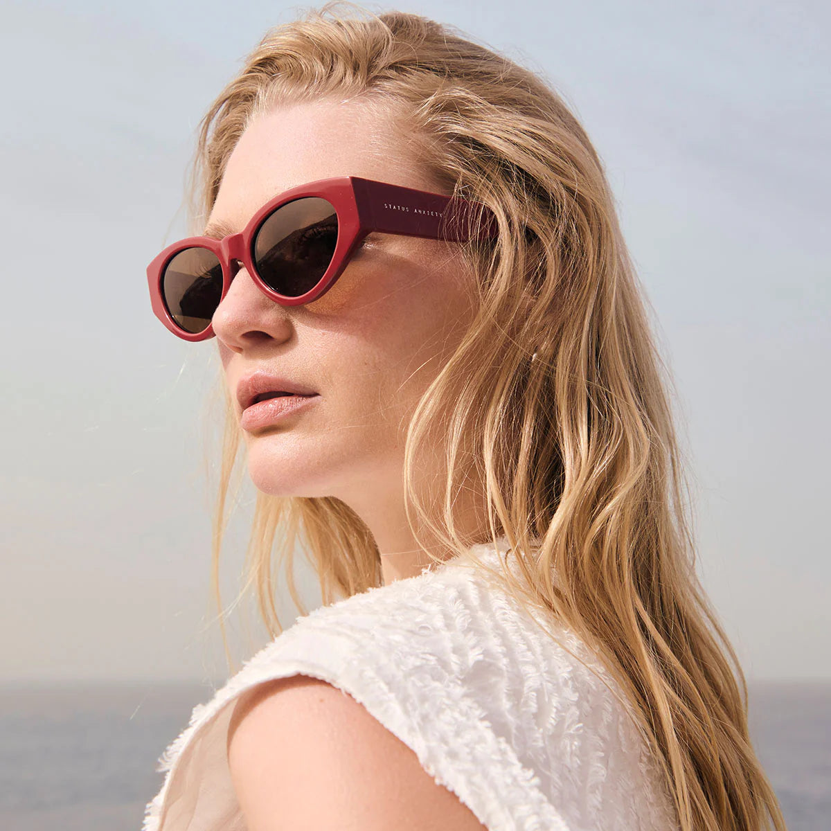 Visceral Sunglasses in Cherry
