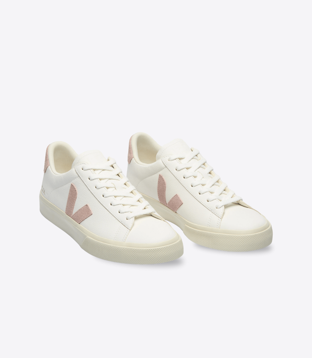 Campo Chromefree Leather in White Babe