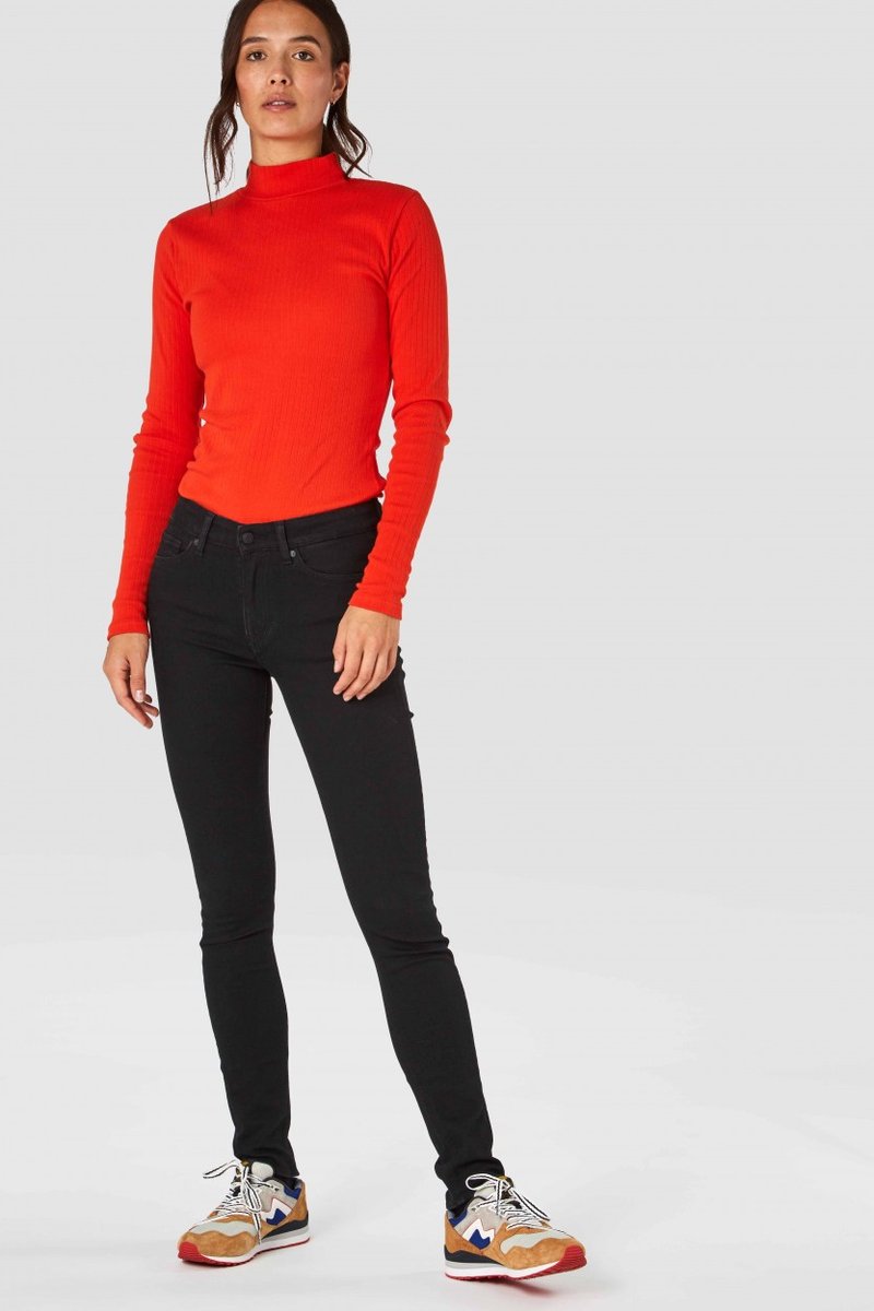 Juno Womens High stay black jean - Milu James St