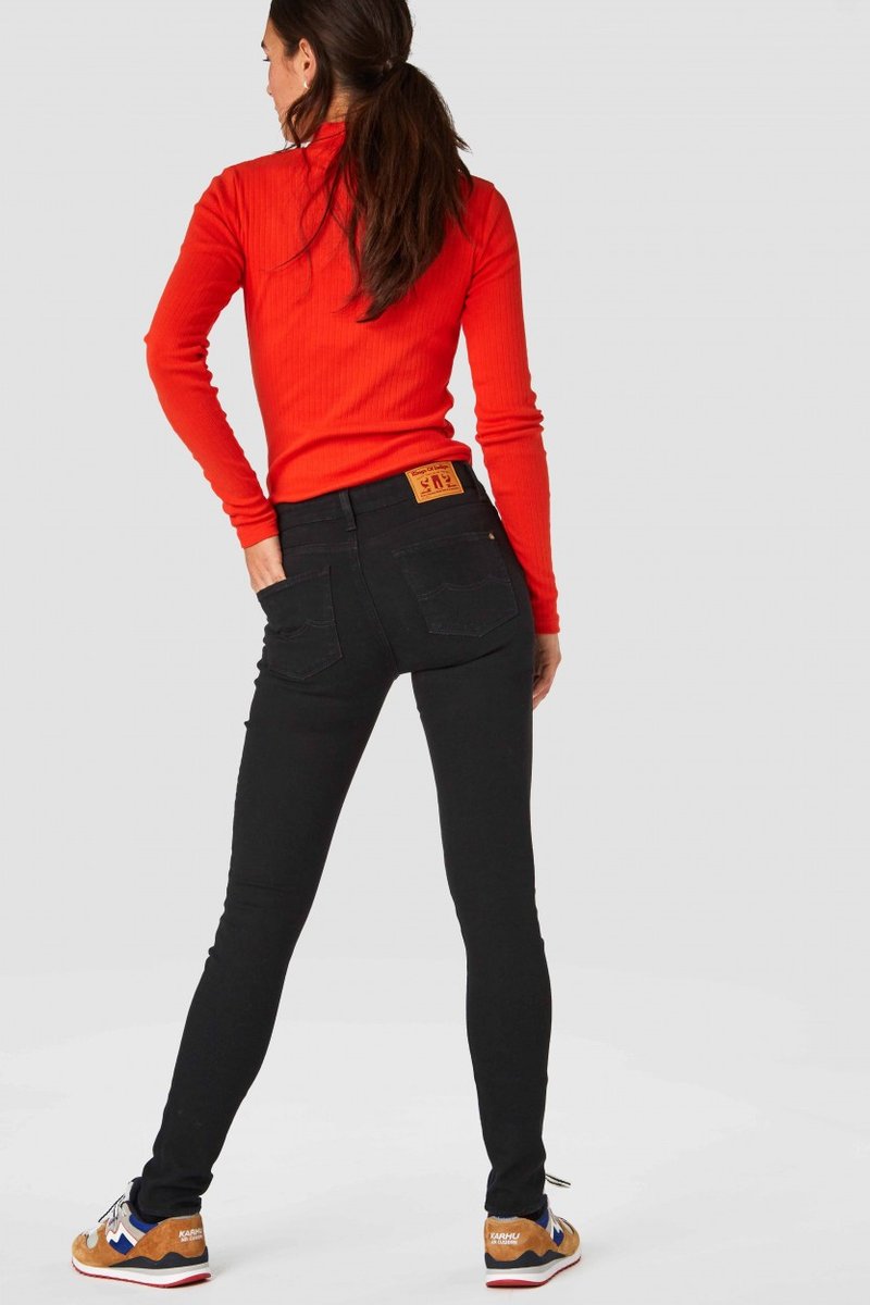 Juno Womens High stay black jean - Milu James St