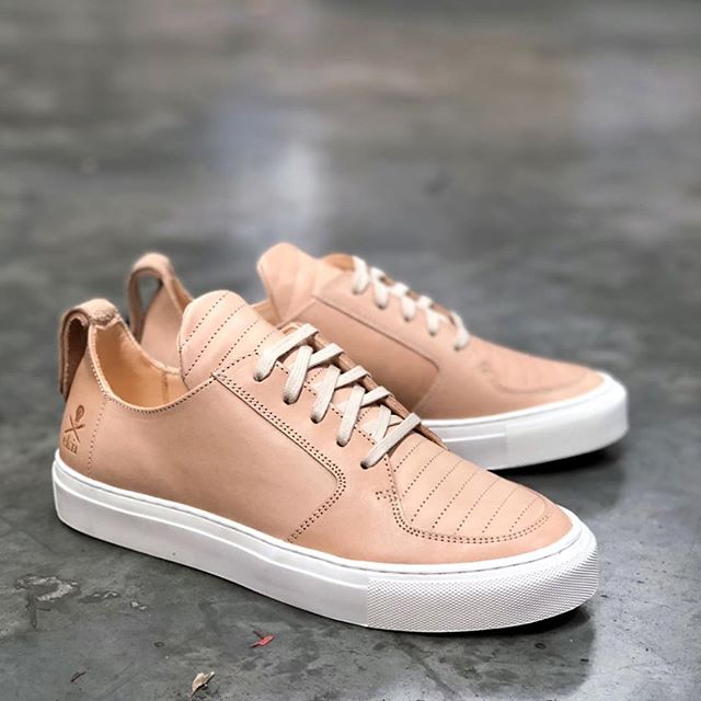 Argan Low Natural tan Leather - Milu James St