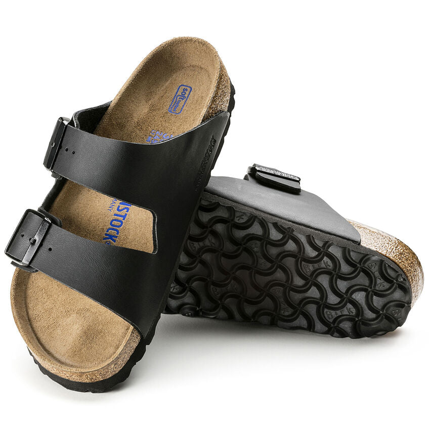 Arizona Birko-Flor in Black (Soft Footbed - Suede Lined)