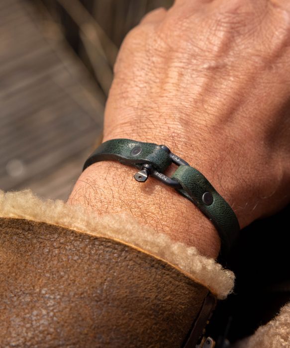 Vicious Vik Leather (Army | Black)