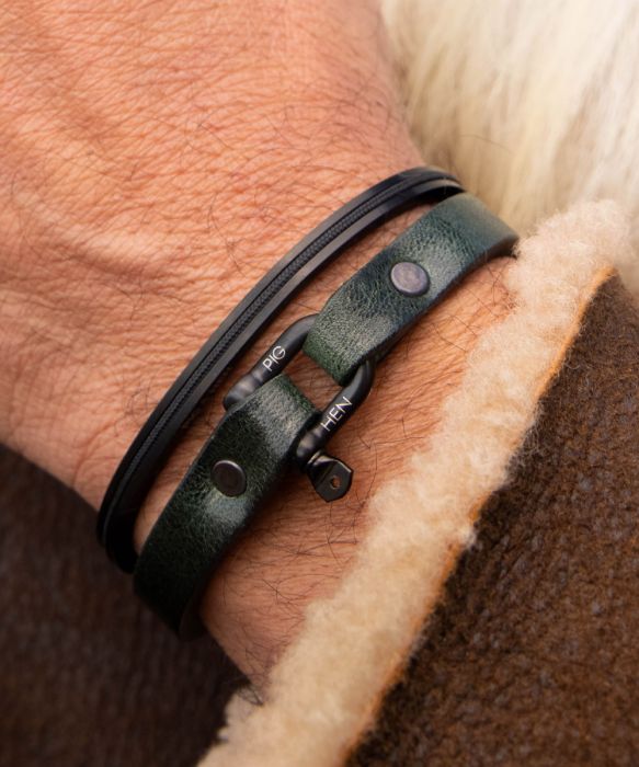 Vicious Vik Leather (Army | Black)