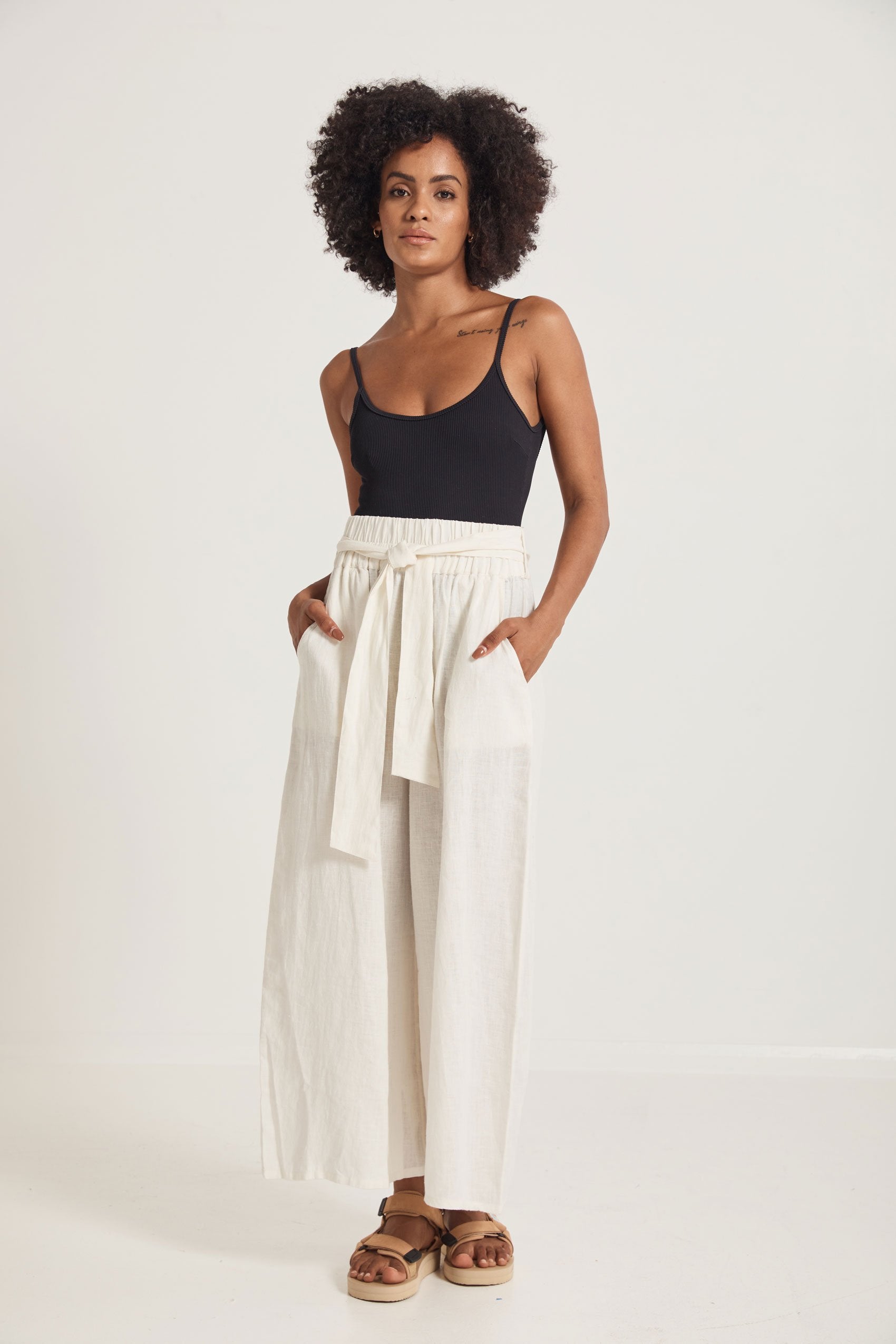 Gjelina Linen Pant - Milu James St