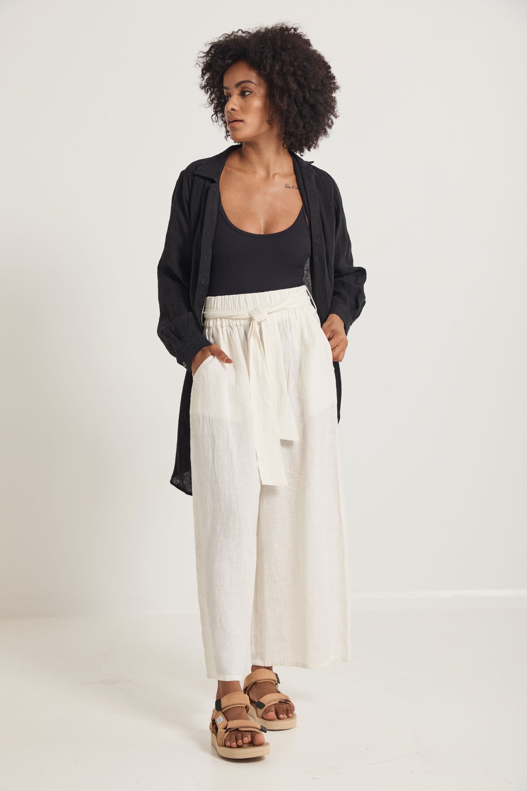 Gjelina Linen Pant - Milu James St
