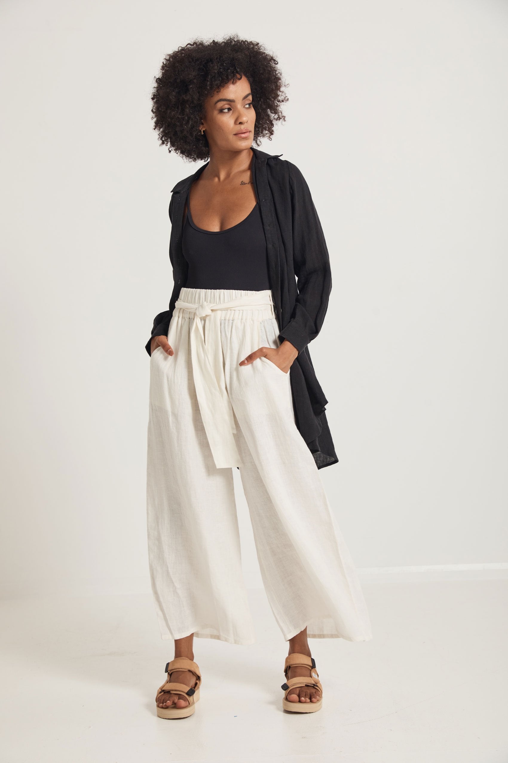 Gjelina Linen Pant - Milu James St