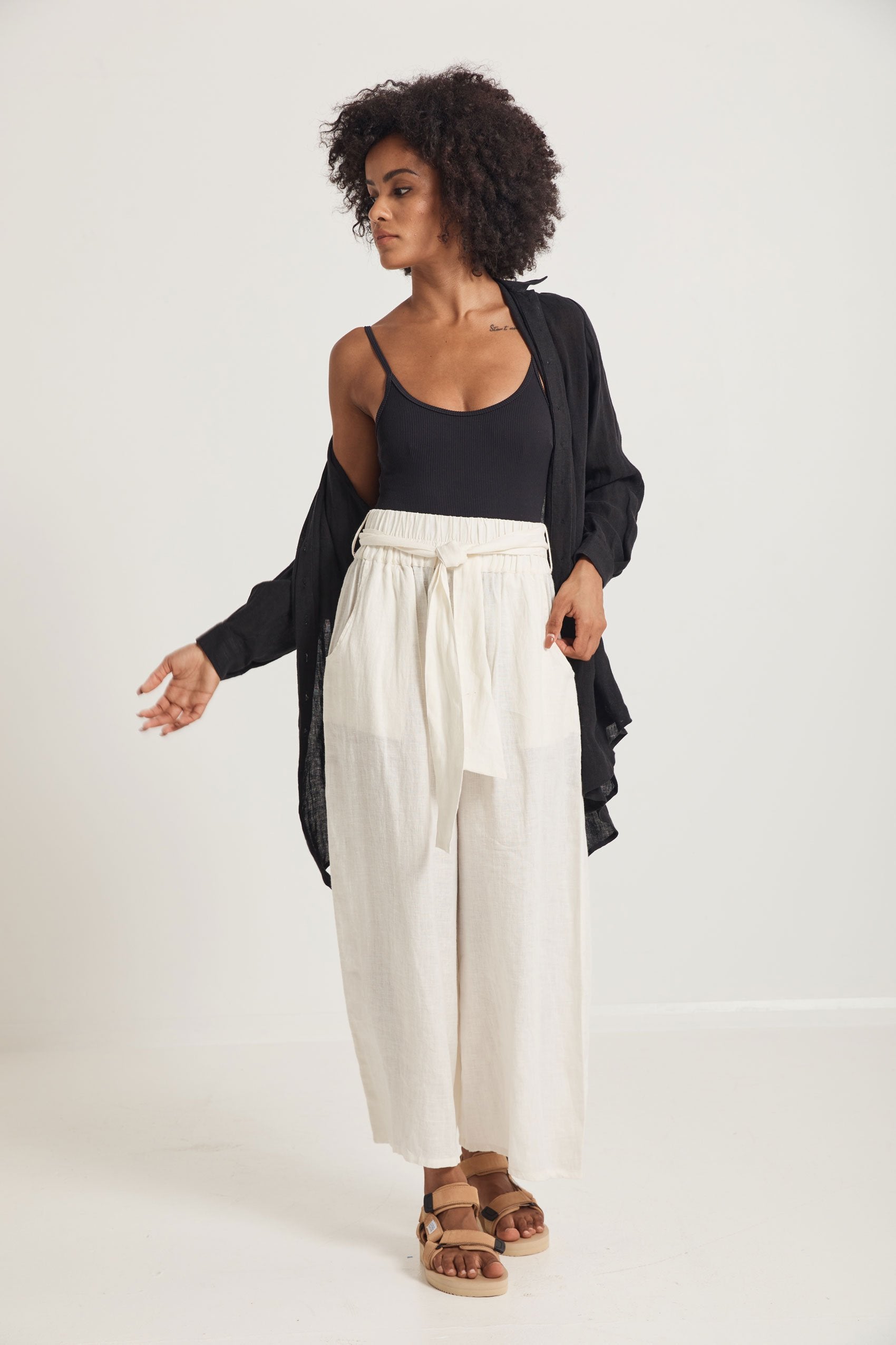 Gjelina Linen Pant - Milu James St
