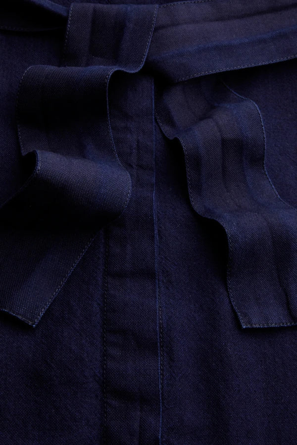 Maggy L/S Dress in Dark Indigo - Milu James St