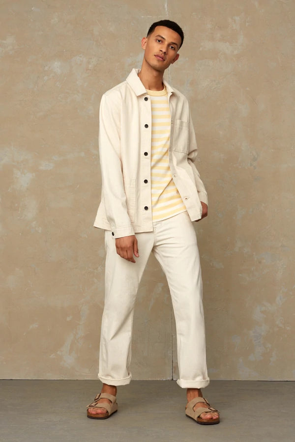 David Jacket in Ecru