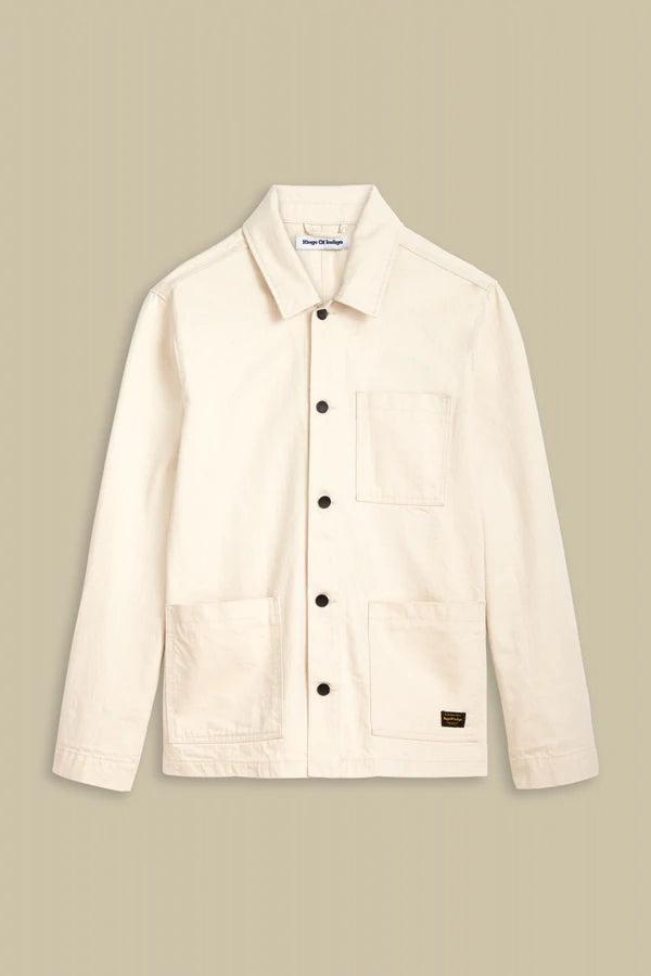 David Jacket in Ecru