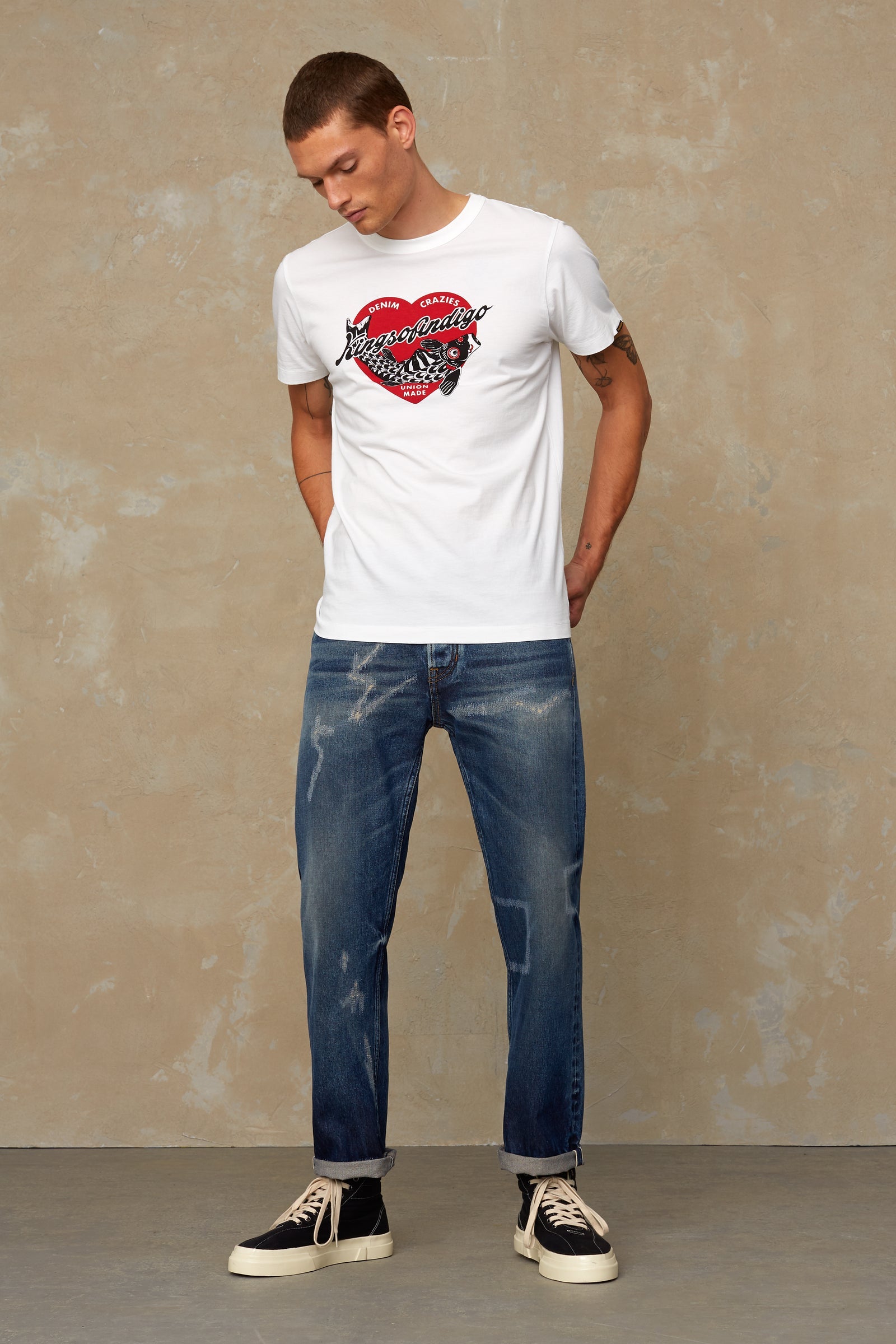 Darius Carp Tee in White