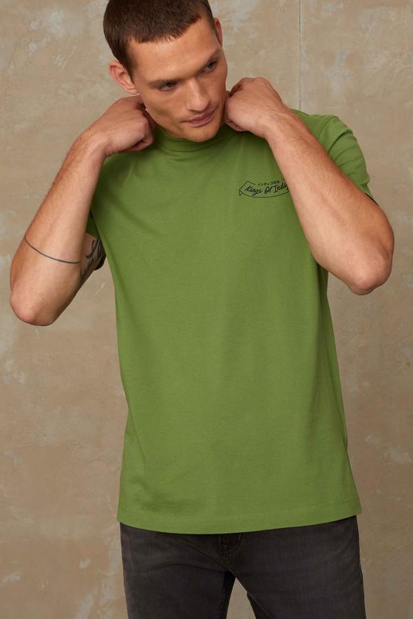 Darius T-Shirt in Loden Green Japan Laurel