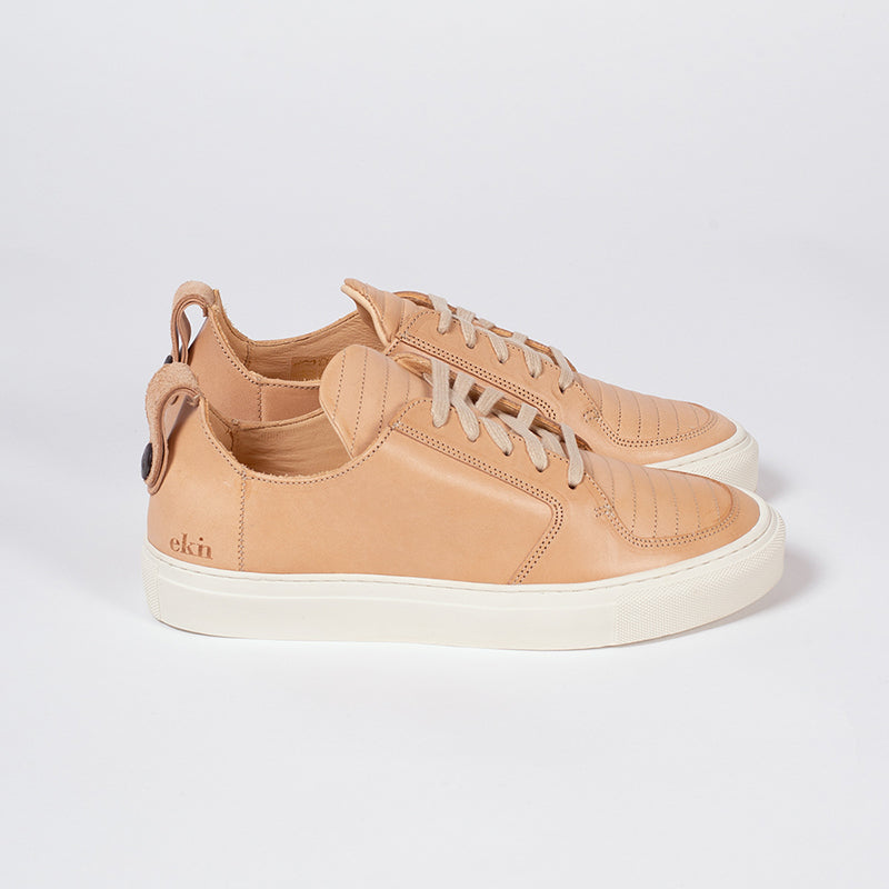 Argan Low Natural tan Leather - Milu James St