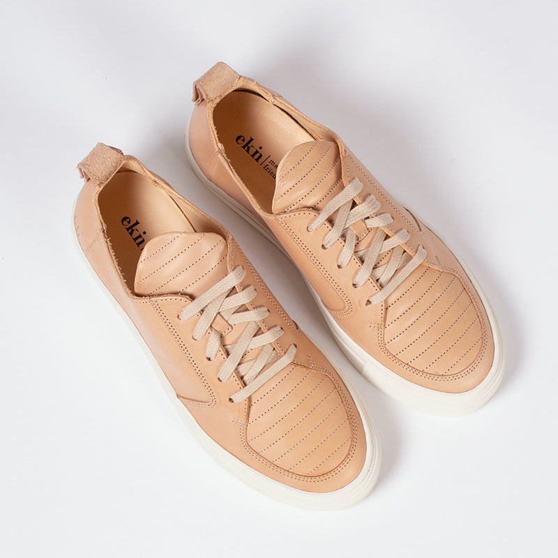 Argan Low Natural tan Leather - Milu James St