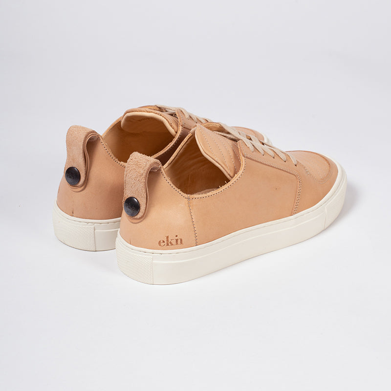 Argan Low Natural tan Leather - Milu James St