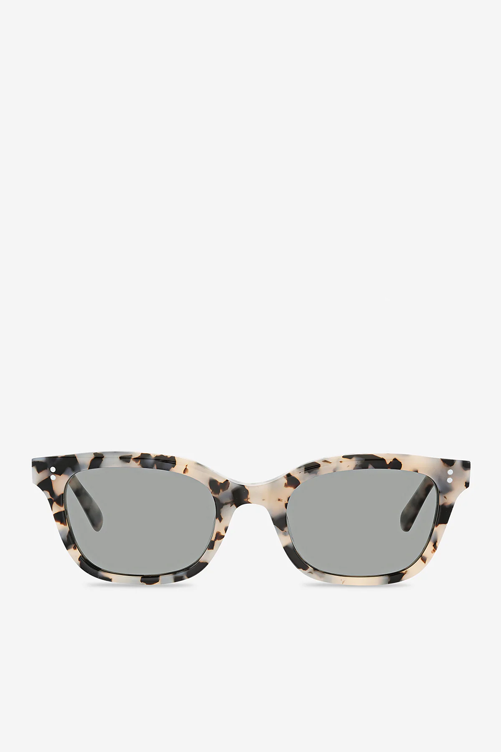 Transcendental Sunglasses in White Tort