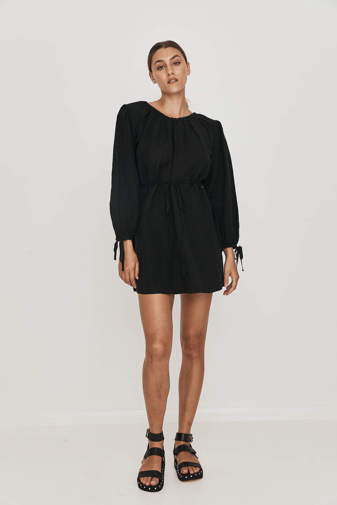 Mara Mini Dress in Black