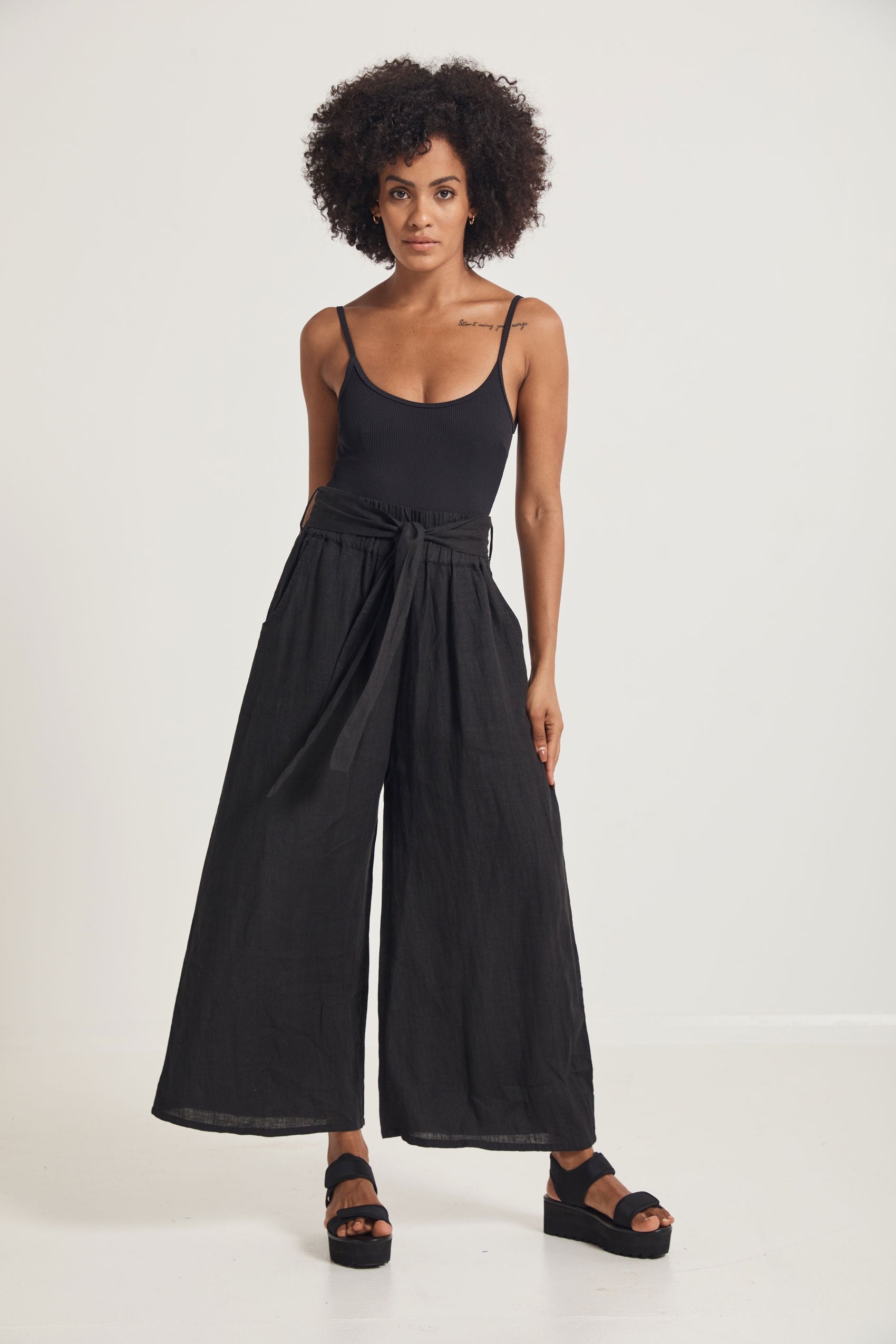 Shiloh Linen Pant - Milu James St