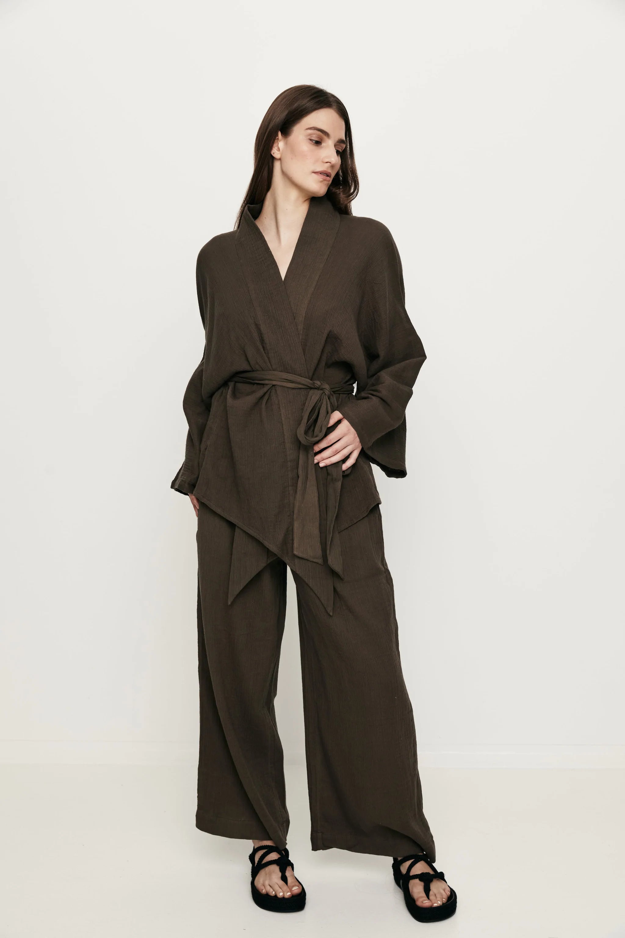 Solar Robe in Cinnamon