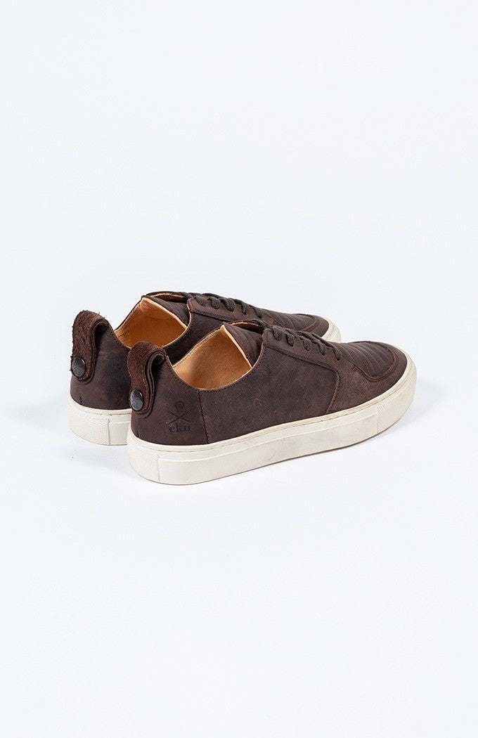 Argan Low Brown Leather - Milu James St