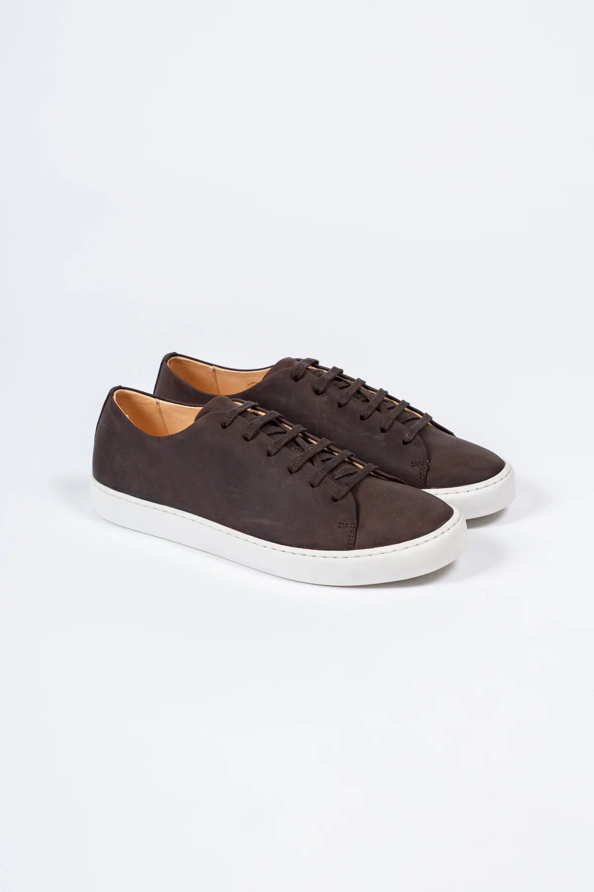 Oak Low in Brown Leather - Milu James St