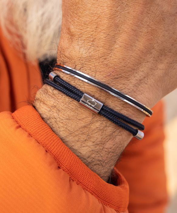 Little Lewis (Navy | Silver)