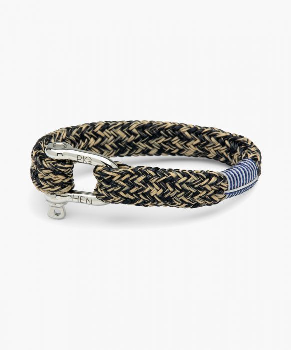 Gorgeous George (Navy Sand Silver) - Milu James St