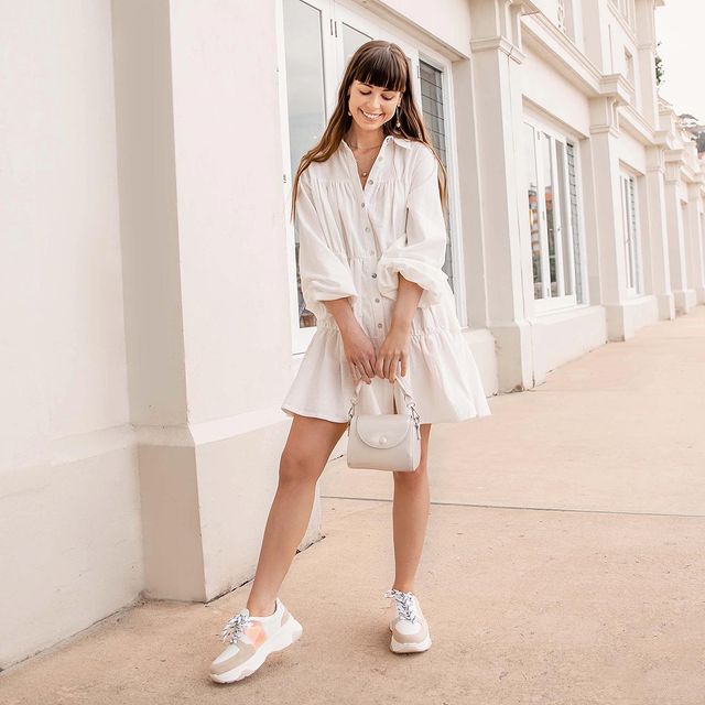 Austin Chunky Sneakers in Rainbow