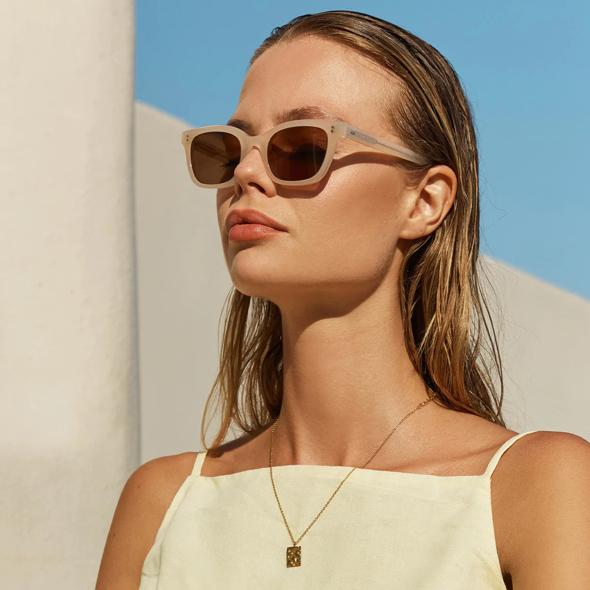 Transcendental Sunglasses in Nude