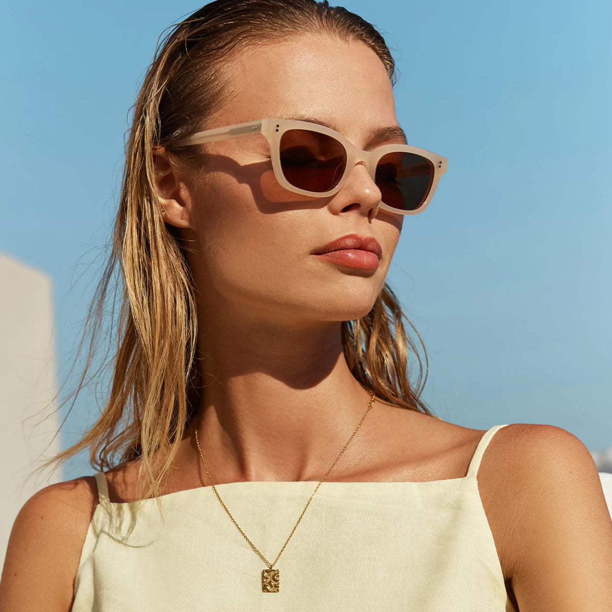Transcendental Sunglasses in Nude