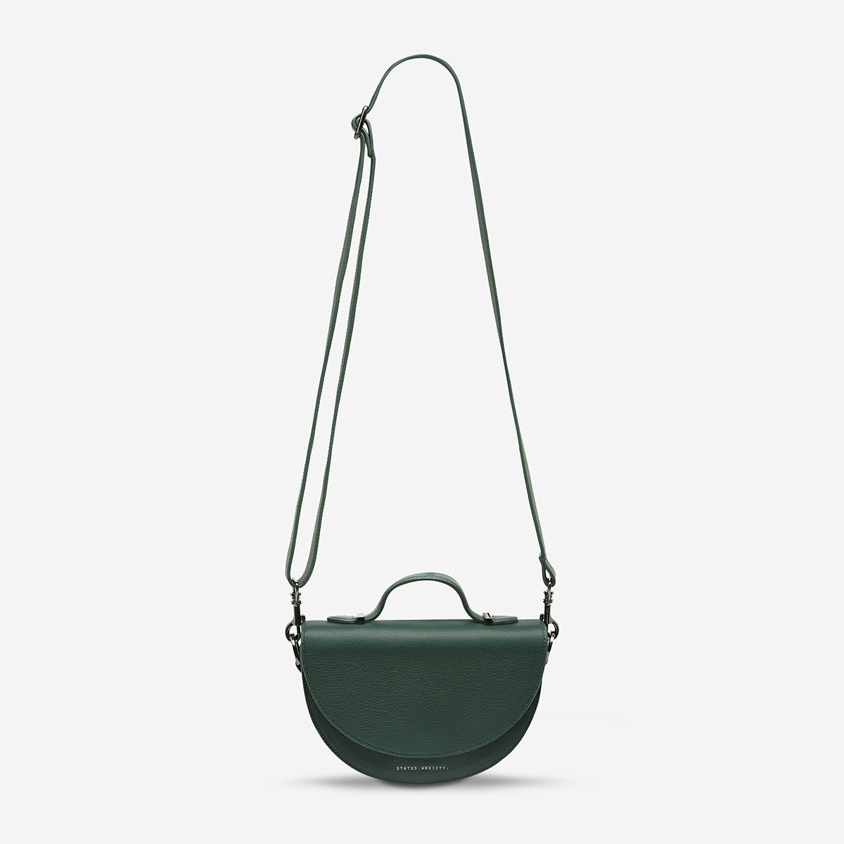 All Nighter Leather Crossbody Bag in Green