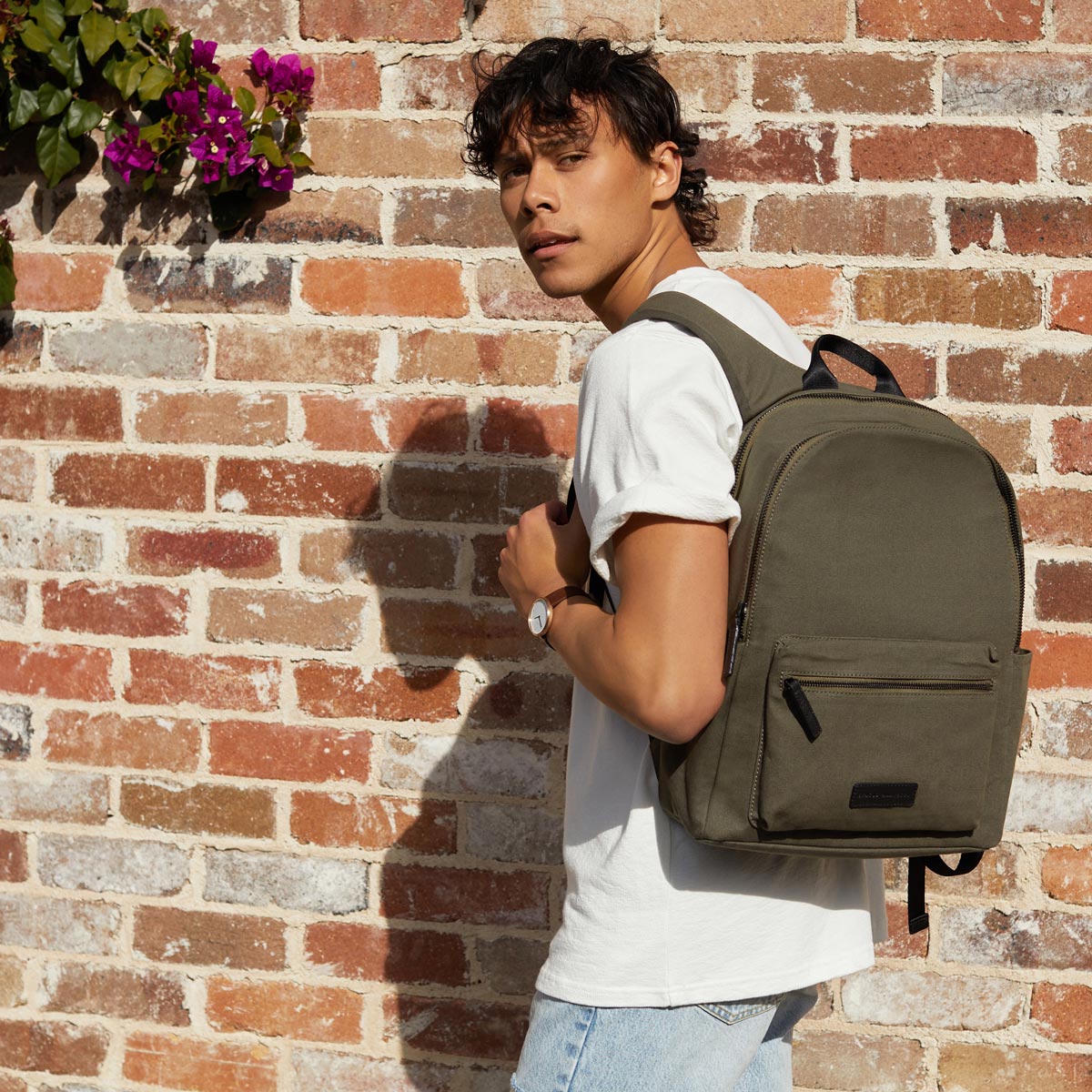 Good Kid Backpack in Khaki