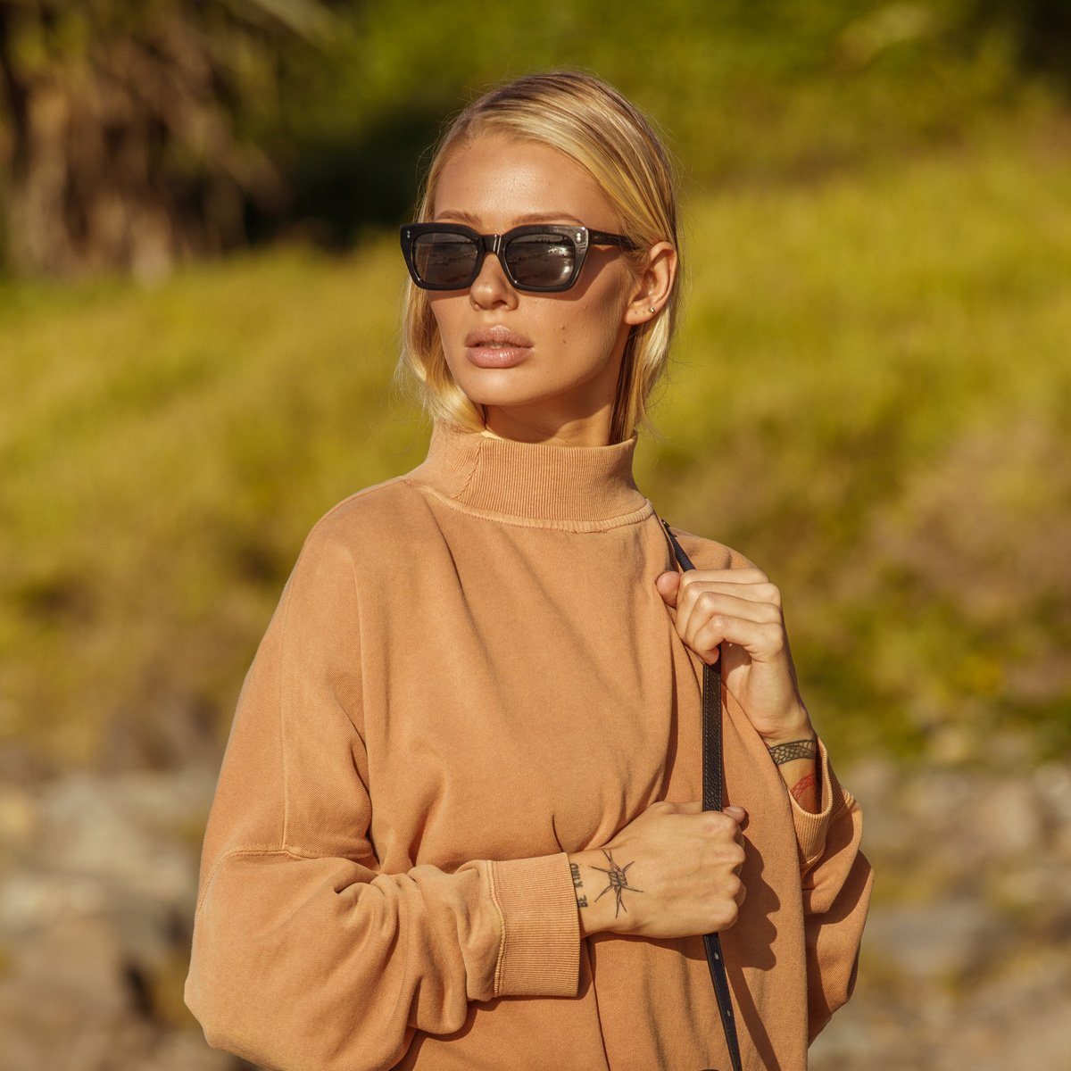 Antagonist Sunglasses in Black