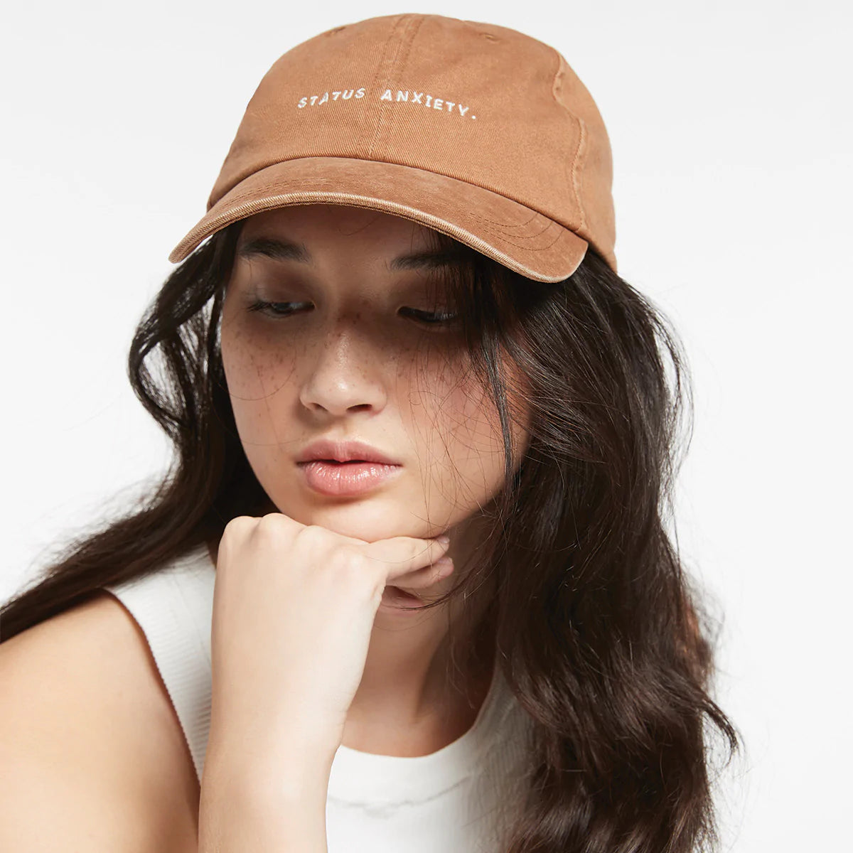 Under The Sun Cap in Rust