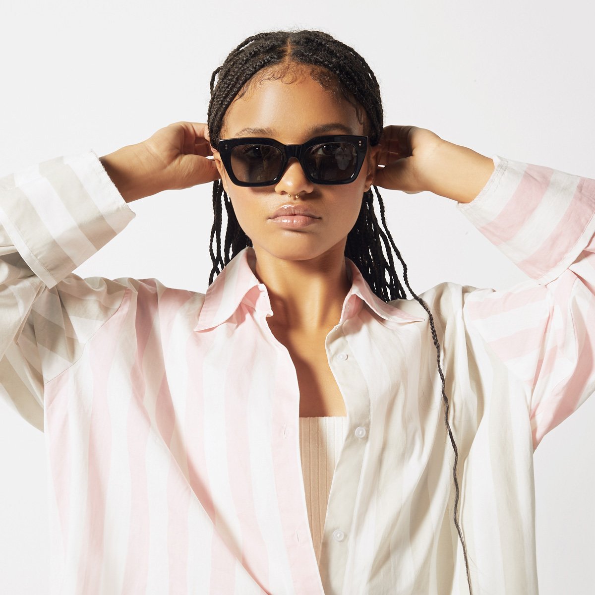 Antagonist Sunglasses in Black