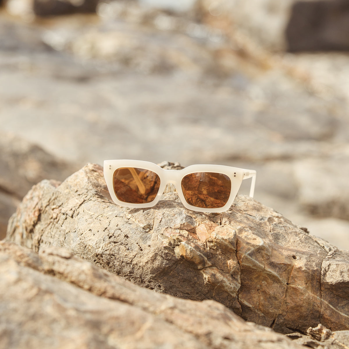 Antagonist Sunglasses in Nude